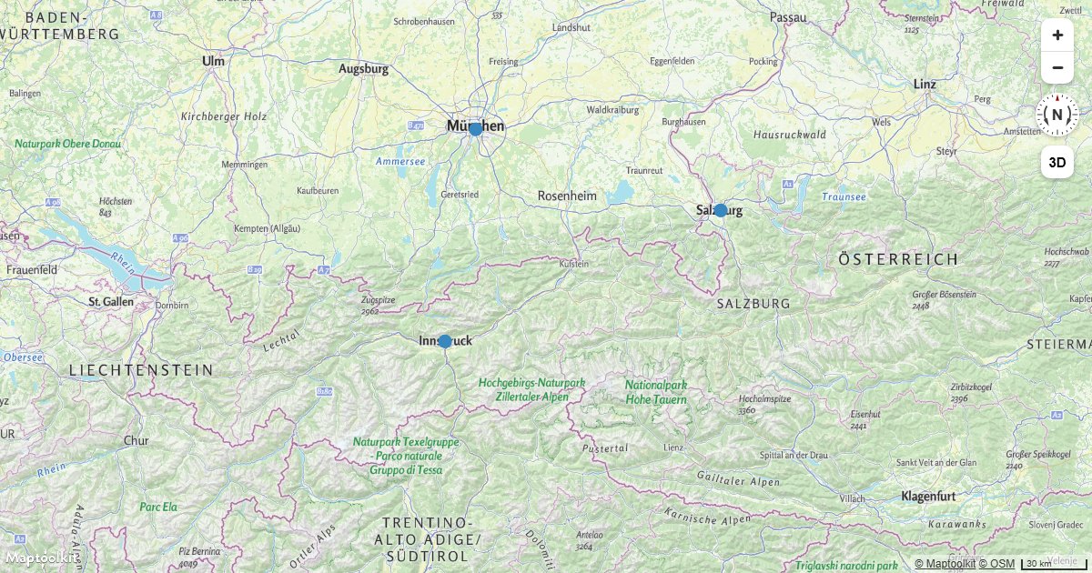 Show a Maptoolkit Popup with feature properties when the user hovers over a point on the map.