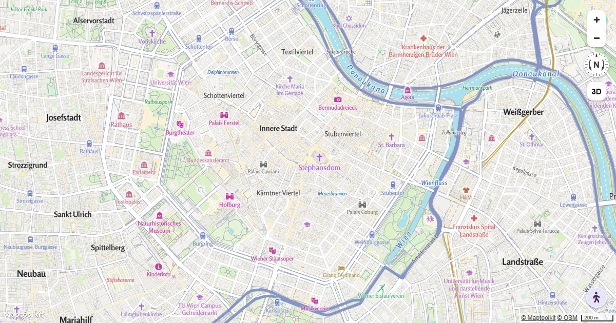 Show a draggable isochrone area on a Maptoolkit map using the built-in IsochroneControl.
